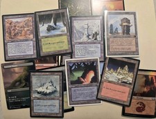 MTG | 15 Lands Lot | incl Kjeldoran Outpost, Soldevi Excavations, more | LP-NM