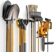 Wall Mount Garage Tool Organizer Storage Hook For Yard Shed Garden Tool 4 Pack