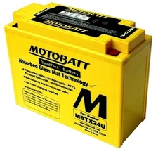Motobatt MBTX24U Battery - 12V 350 CCA Sealed AGM Series