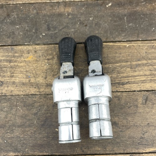 Vintage Suntour Bar End Shifters Pair Japan Barcon Levers Parts No Screws - Picture 3 of 14
