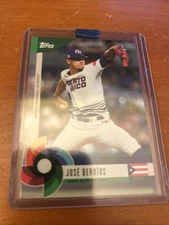 2023 Topps World Baseball Classic Global Stars #34 Jose Berrios Black SP