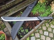 Coltello Gerber Gator machete coltello da cespuglio coltello da taglio 65 cm con seghetto + fodero G0758