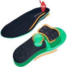 Heavy Duty Support Pain Relief Orthotics - 220 lbs Plantar Fasciitis High Ar...