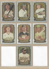 2024 Topps Allen & Ginter Silver Portrait Foil ATHLETICS Base Team Set of (7)