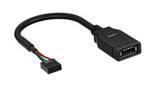 Motherboard USB 2.0 to Type C Front Panel Cable, USB3.2 Gen 1 Header USB-C Front