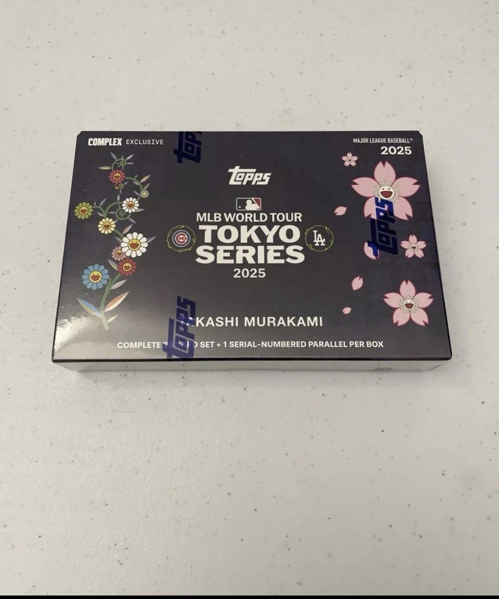 Takashi Murakami + MLB World Tour Tokyo Series 2025 Topps Trading