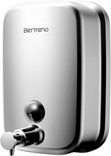 Commercial Soap Dispenser Wall Mount Stainless Steel Dispensers Liquid Manual