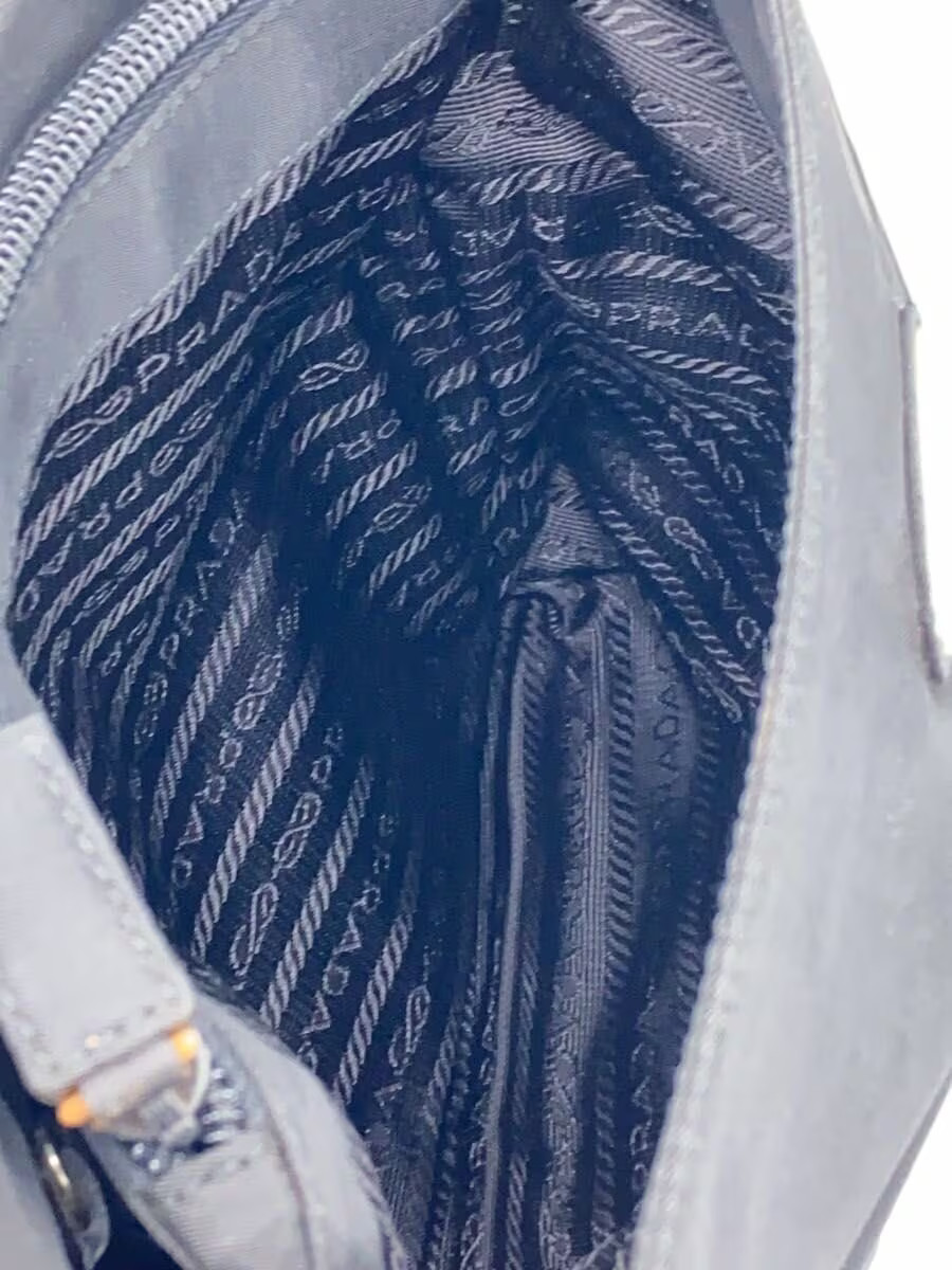 PRADA handbag nylon black thumbnail 7