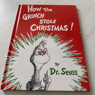 How The Grinch Stole Christmas!    Dr Seuss Hardcover Book | 8  x 11 