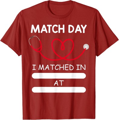 Match Day 2025 Future Doctor Physician Residency Fill Unisex T-Shirt