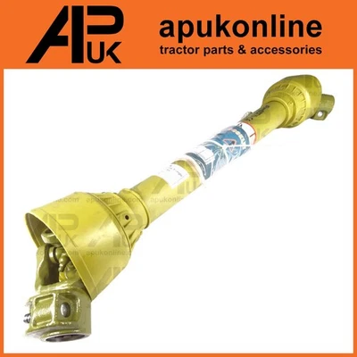 APUK PTO Shaft Complete Yellow 800mm for Kubota Yanmar Iseki Spreader Compact Tractor