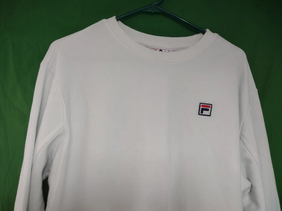 Sudadera Fila XL Vintage Blanca Foto 4 de 4