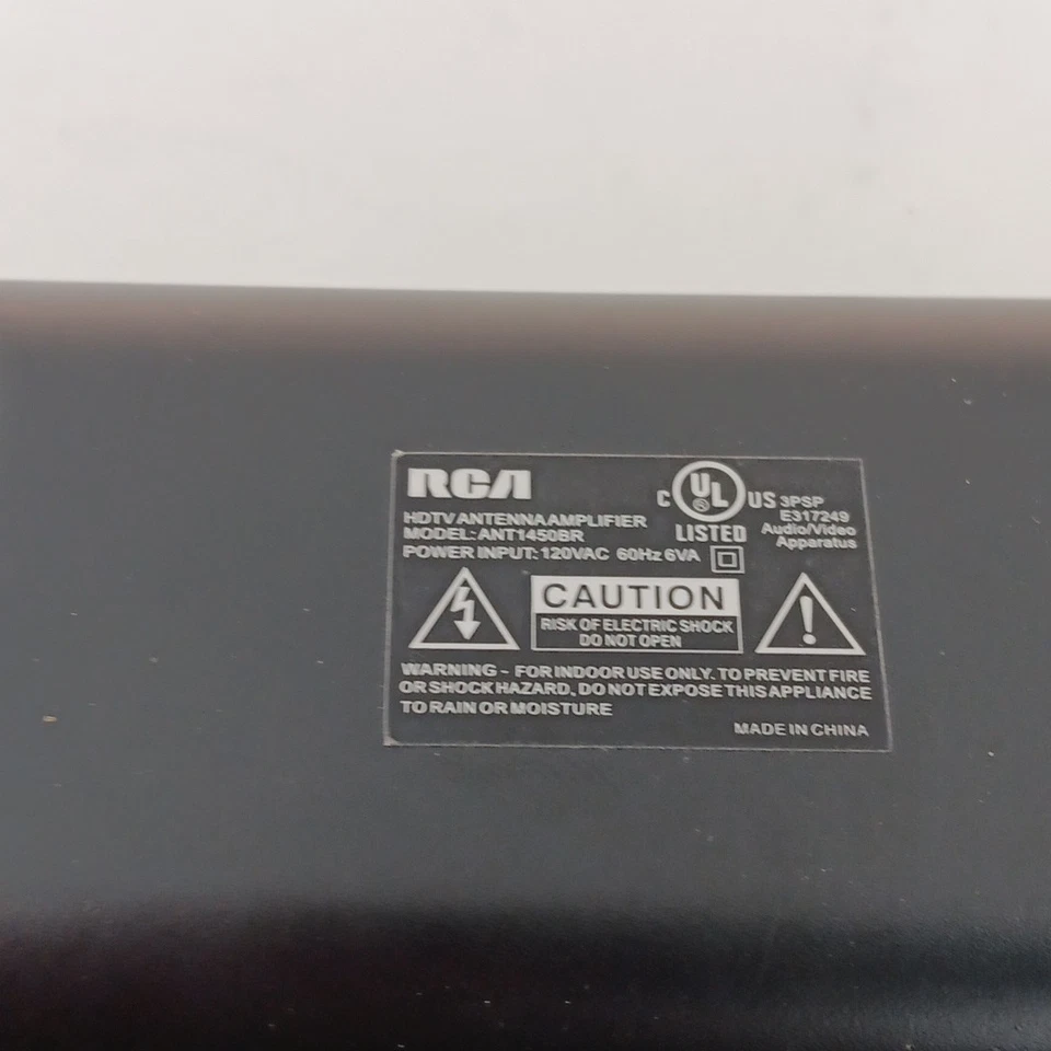 RCA HDTV Antenna Amplifier, Model ANT1450BR. Pre Owned - Image 2 of 4