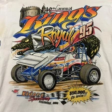 Vintage 2003 9th Eldora Dirt Late Model Dream Event T-Shirt, Late Model T-Shirt