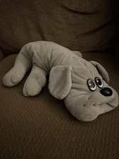 Vintage 1985 Large Pound Puppy Puppies 18” Gray Dog Long Ear Plush Stuffed Tonka