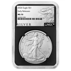 2026 $1 1-oz American Silver Eagle NGC MS70 ER ALS Label Retro Core