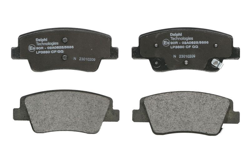 Für DELPHI LOCKHEED HAMULCE LP3880 HAM PADS. KPL - Bild 9