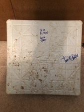 Miguel Cabrera Signed/Autographed Game Used 3rd Base MVP MLB COA Detroit Tigers