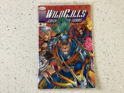 Wildcats #4 Comic Image 1993 Sealed With Card Youngblood Jim Lee Brandon Choi