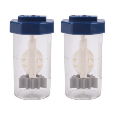 #ad 3 Pieces Hydrogen Peroxide Case Cleaner Eye Scleral Stiff Clip Washer1485 $17.02