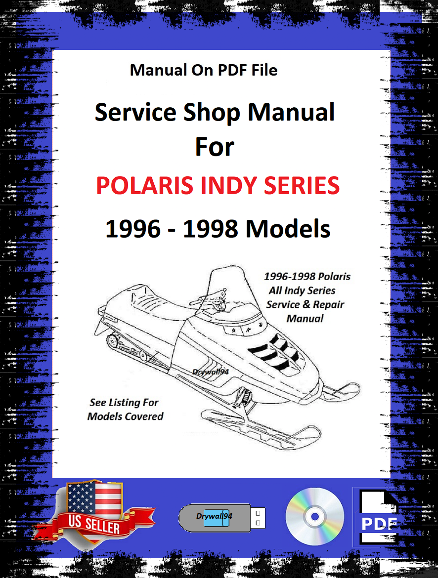 Polaris Service Manual 1996 1997 1998 Indy Series Snowmobile PDF