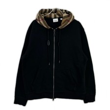 BURBERRY WILLOWCHK 8055868 Zip-up Sweat Jacket Jacket L black