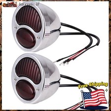 2pcs Vintage Led Custom Hot Rat Street Rod Tail Lights Turn Signals Ford