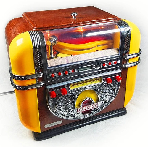 JUKEBOX - AM/FM Radio, CD Player by Polyconcepts 1997 Vintage Retro Style