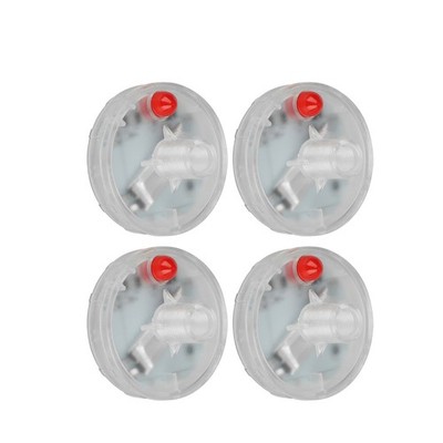 4Pcs LED Flashing Car Wheel Tire Valve Cap Light Solar Energy Night Flash Light