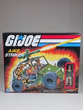 GI Joe Retro Collection A.W.E. Striker Vehicle & Crankcase Figure Sealed 2020