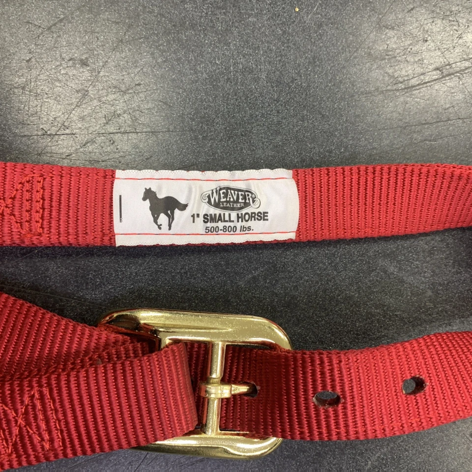 Tejedor 500 a 800 lb Original No Ajustable 1" Nylon Halter Caballo Pequeño Foto 4 de 4