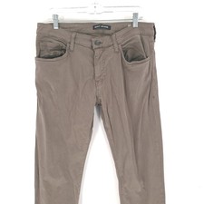 Mavi Jeans Pants Mens 34 x 34 Brown Zach Straight Leg Cotton Stretch Casual