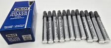 Vintage Case of 12 Pilot SILVER Marker Medium Point 2.0mm 41800 NEW NOS