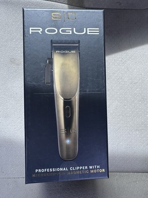 Stylecraft Rogue Professional Cordless Clipper Square Blade Gold Magnetic Motor