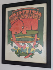 Jay Ryan Signed Poster Dinosaur Jr. Henry Rollins Thurston Moore Calvin Theatre