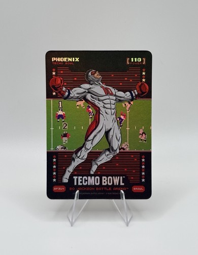 Bo Jackson Battle Arena Tecmo Bowl BF314 Phoenix Bo Nix Battlefoil