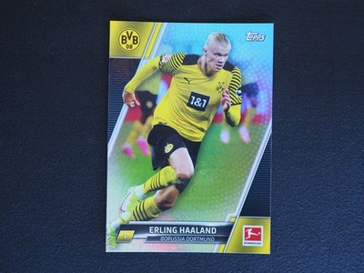 2021-22 Topps Bundesliga Erling Haaland Silver Foil #72/75 NMMT