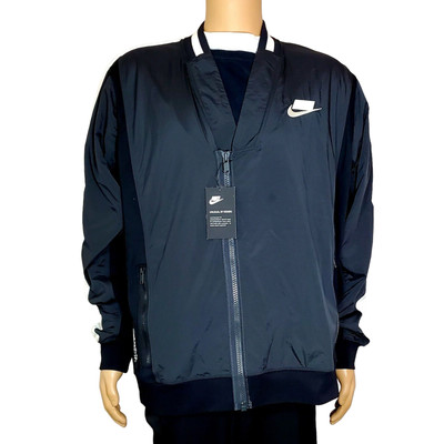 Nike Sportswear NSW Full Zip Jacket Woven Men's Size XL Black (CJ5044-060) $120