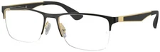Ray-Ban Optical RX 6335 black on arista 2890 Eyeglasses