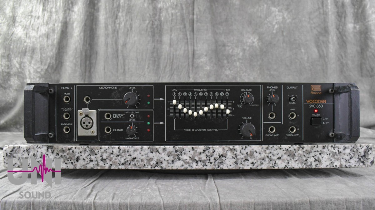 Roland SVC-350 ／ヴィンテージ・ヴォコーダー完動品！ Roland SVC-350 Vocoder | Vintage Synth Explorer