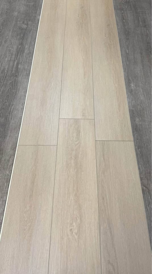 Premium Coretec Enhanced LVP 8mm thick 22 Mil Wear Layer 9”w color Golden Veil