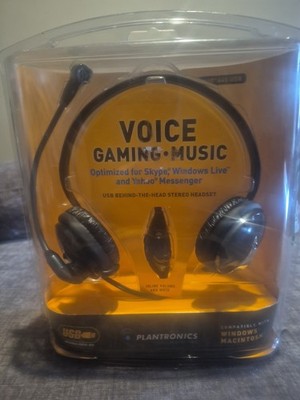 Plantronics .Audio 355 Black Headband Headsets