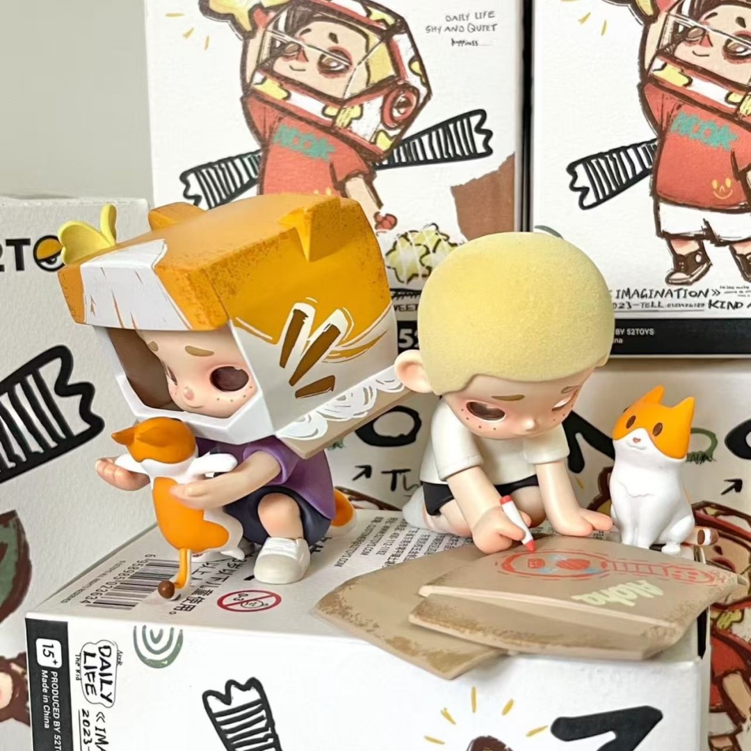 52Toys NOOK This Kid Series Series Confirmed Blind Box Figure Art
