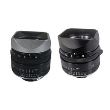 Metal Square Bayonet Lens Hood With Metal Cap for VOIGTLANDER NOKTON 35mm f1.uK