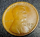 1910 S Lincoln Wheat Cent -Semi Key Date- VG Details