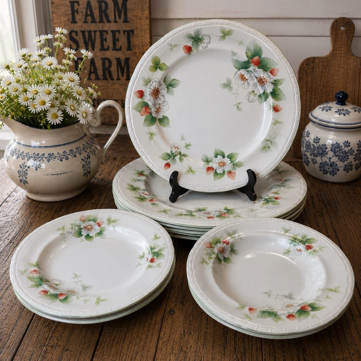 ミカサ　PROSE 金彩ディナープレート27.5cm 9枚セット Mikasa Stoneware Dinner Service Sets for sale | eBay
