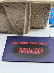 Nintendo Virtual Boy Console - Red and Black! With AC Adaptor Set! Tested Works!