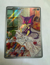 Pokemon TCG SV White Flare Purrloin 136/086 Holo Illustration Rare 60 HP ENG on eBay