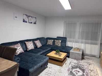 Sofa U Shape It Has A Storage Room Inside And It Has A Sliding Mattress Built In