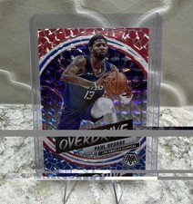 Panini Mosaic 2019-20 Overdrive Insert #17 Paul George Los Angeles Clippers